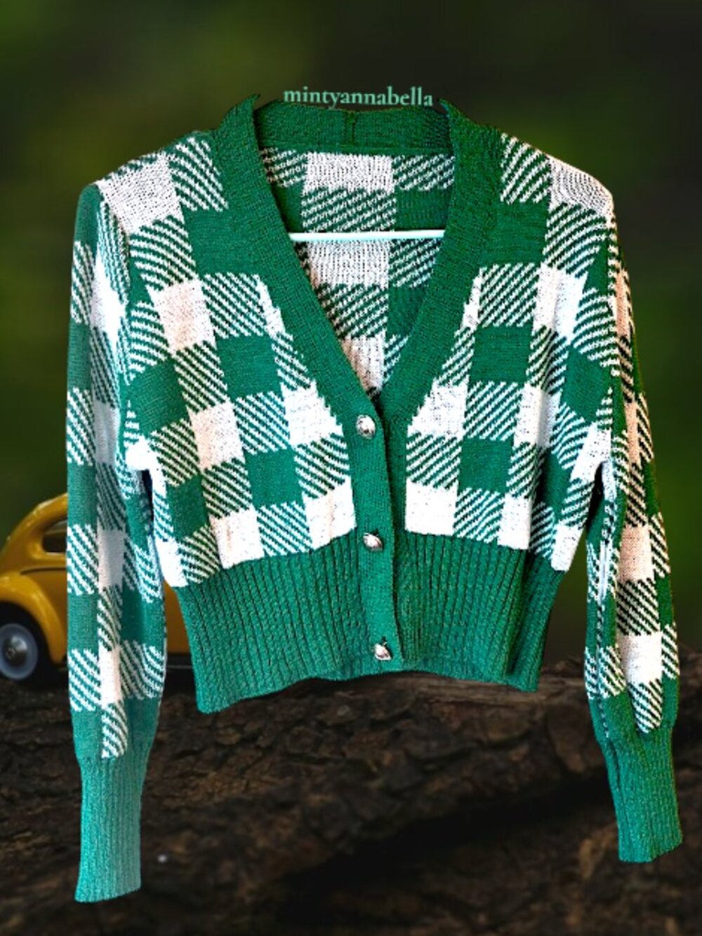 Green Cardigan